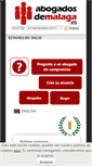 Mobile Screenshot of abogadosdemalaga.es